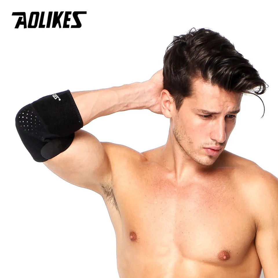 1PCS Adjustable Breathable Elbow Support Pads Coderas Arm Protective Gear Sports Safety for Badminton Gym Tennis