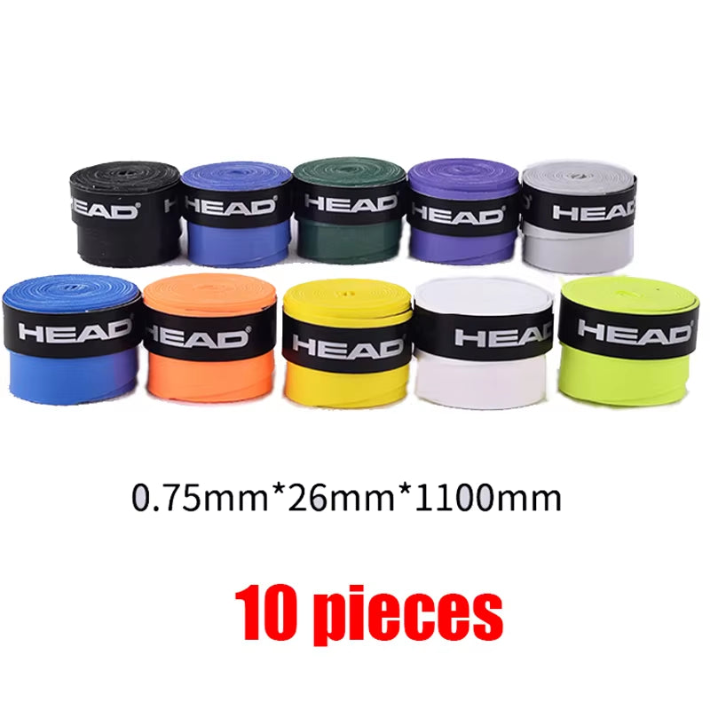 10Pcs Original Tennis Overgrip Tennis Racket PU Tenis Sweatband Antivibrador Grip Padel Tenis Raquete Padel Tennis Grip 10