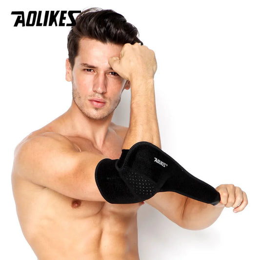 1PCS Adjustable Breathable Elbow Support Pads Coderas Arm Protective Gear Sports Safety for Badminton Gym Tennis